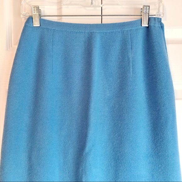 Vintage Jacques de Loux 100% Virgin Cashmere Skirt - Picture 2 of 12